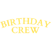 Birthday Crew