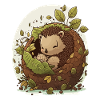 Cozy Hedgehog