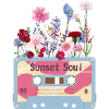Florale Retro-Videokassette