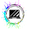 Laptop Symbol Bunt