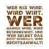 wer garnix wird