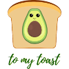 Avocado-Toast für Paare