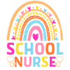 Schulkrankenschwester, bunter Regenbogen, Schule