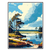 Utrechtse Heuvelrug Netherlands Travel Poster