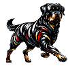 Rottweiler Germany dog design