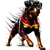 Rottweiler Germany dog design