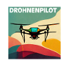 Drohnenpilot Retro-Poster