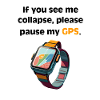 GPS Pause Meme Uhr