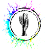 Kaktus Element Bunt