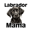 Labrador Mama Motiv Illustration