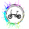 ebike fahrrad Bunt