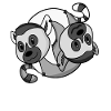 Yin Yang Sign Lemur Lemurs
