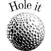 Hole it - Golf Ball/Moon