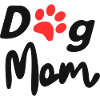 Hunde Mutter mit Pfote