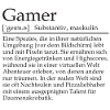 Gamer Duden