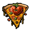 My heart is pizza