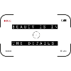 Beauty is in the details