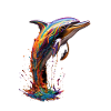 Rainbow Dolphin