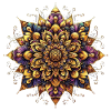 Mandala Harmony gold