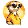 Meerkat with sunglasses Meerkat