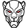 Vector Lion Head Design