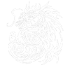 Dragon Tribal Tattoo Conception Artistique