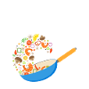 Fried Chinese food