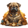 Pug Gold Digger