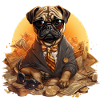 Pug Gold Digger