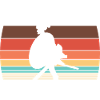 Misja sondy kosmicznej Voyager 1977 w stylu retro