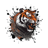 Tiger Head Symbol Animal