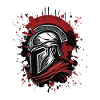 Spartan Helmet Head Sparta