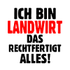 Landwirt Bauer Jungbauer Statement T-Shirt