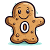 Biscuit d’anniversaire nouveau-né, zéro an
