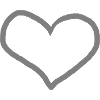 Heart Gray Gift Idea