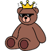 Retro King Bear