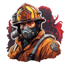 Pompier/Incendie/Incendie/Extinction/Héros