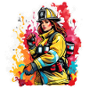 Pompier/Incendie/Incendie/Extinction/Héroïne