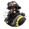 Pompier/Incendie/Incendie/Extinction/Héros