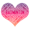 Badminton Heart