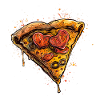 My love is pizza