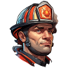 Pompier/Incendie/Incendie/Extinction/Héros