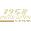 1958 Birthday Gift Idea 1958