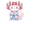 Axolotl als Sternzeichen Krebs