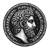 Antique Coin - Persian Drawing (Iran)