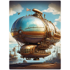 Dirigeable Steampunk 1.4