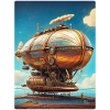 Dirigeable Steampunk 1.8