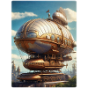 Dirigeable Steampunk 1.2
