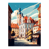 Marienbad Tschechien Reiseplakat