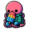 Popsicle octopus